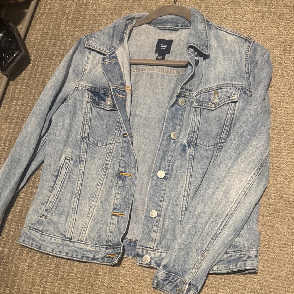 GAP Faded Blue Denim Jacket